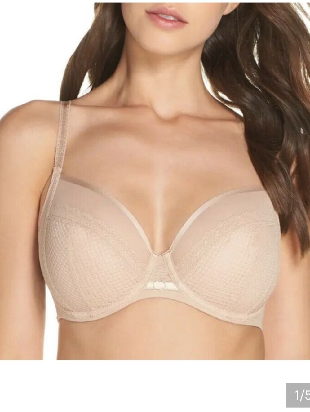 Chantelle Parisian Allure Nude Underwire Bra Size 34I